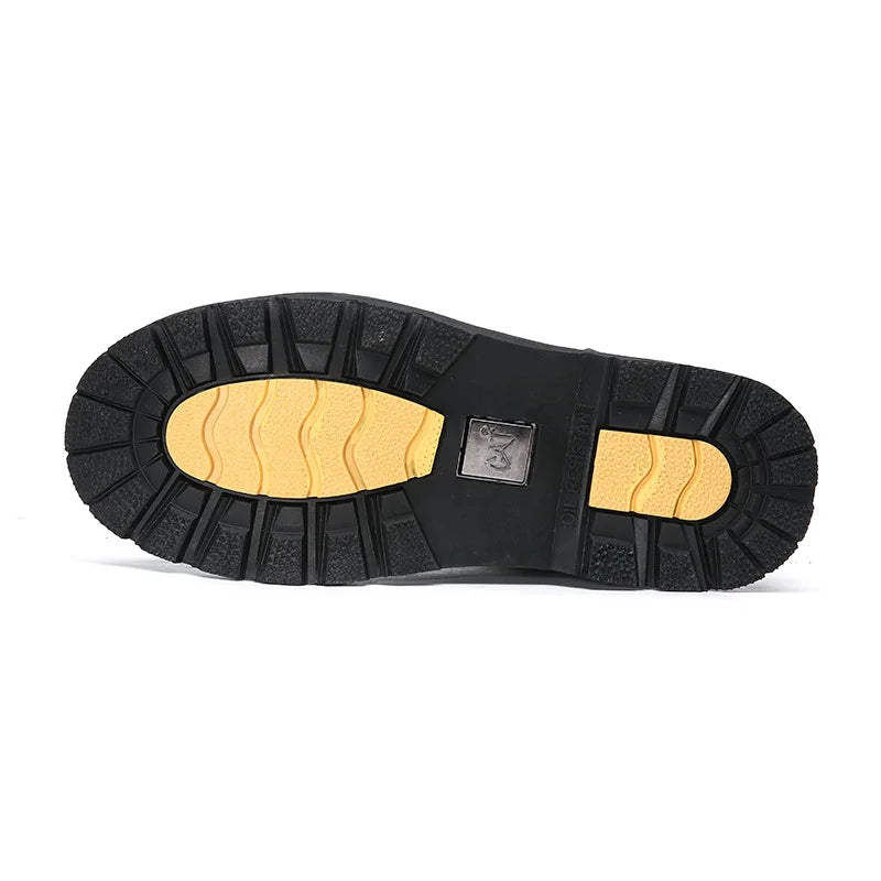 Hot Selling Men's And Women's Motorcycle Boots, Genuine Leather Couple's Workwear Boots, Outdoor Hiking Boots, Hiking Boot, Cyc