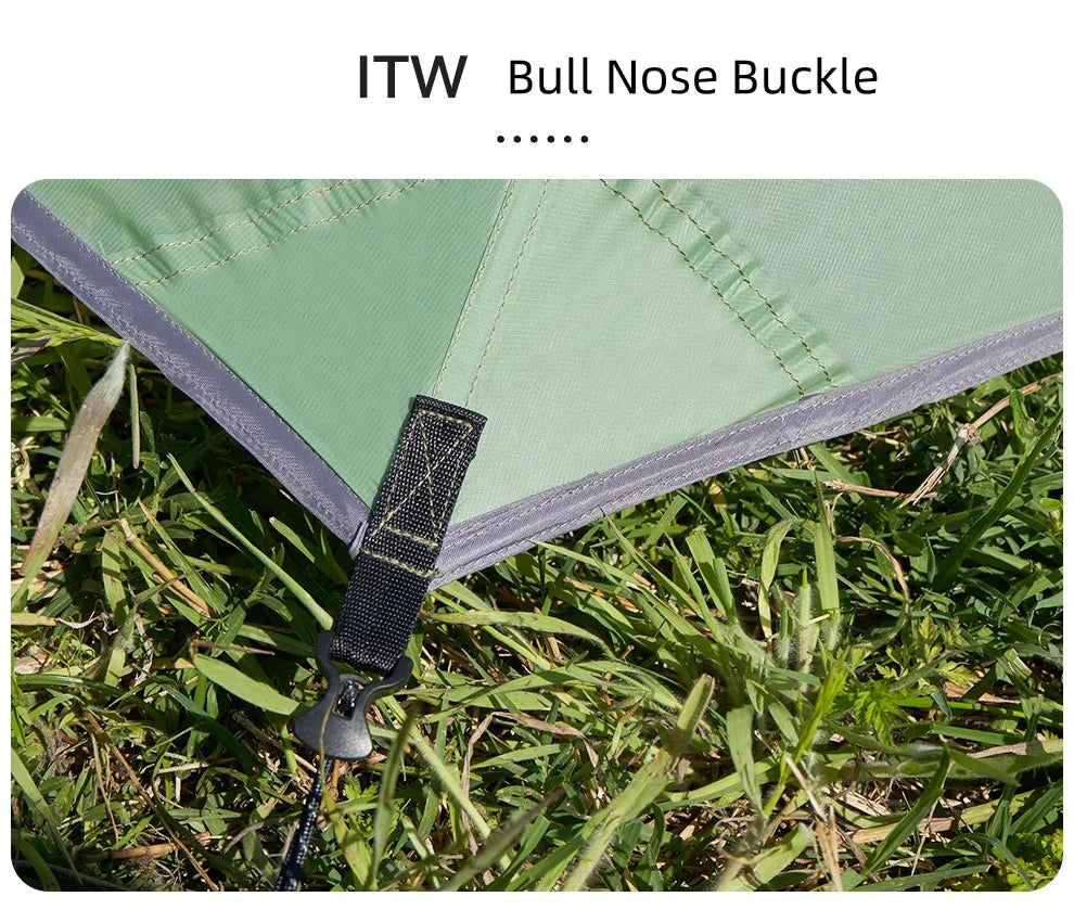 ASTA GEAR Frog2 Windproof Tent Outdoor Camping 2P Silicon Coating Lightweight Tent 10D Nylon Backpack Hiking Windproof Rainproof