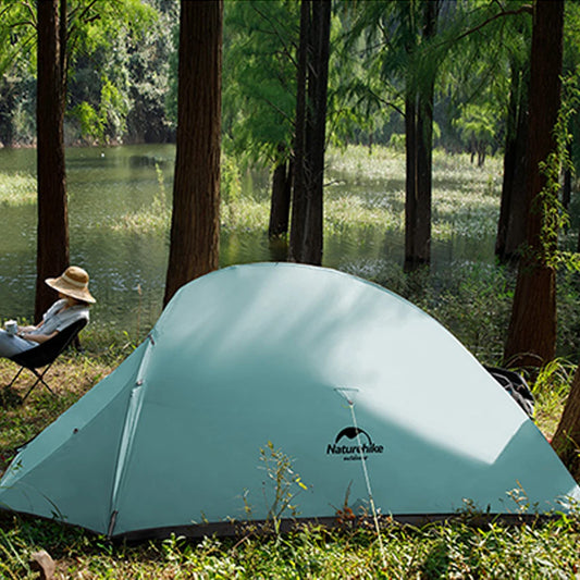 Naturehike Cloud Up 2 Camping Tent 1-2 Person Nylon 20D Travel Tent Waterproof Portable Hiking Backpacking Tent Ultralight