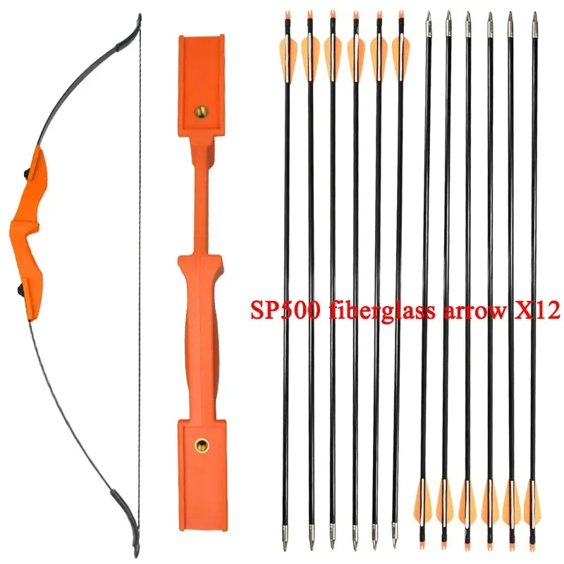 53 Inch Archery Recurve Bow 30-40lbs Takedown Bow Left Right Hand Adults Children Bow Outdoor Arrow Shooting Hunting Accessories
