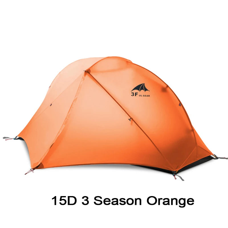 3F UL Gear Floating Cloud 1 Ultralight 3 4 Season Outdoor Camping Tent Waterproof Windproof Hiking Double Layer Tents