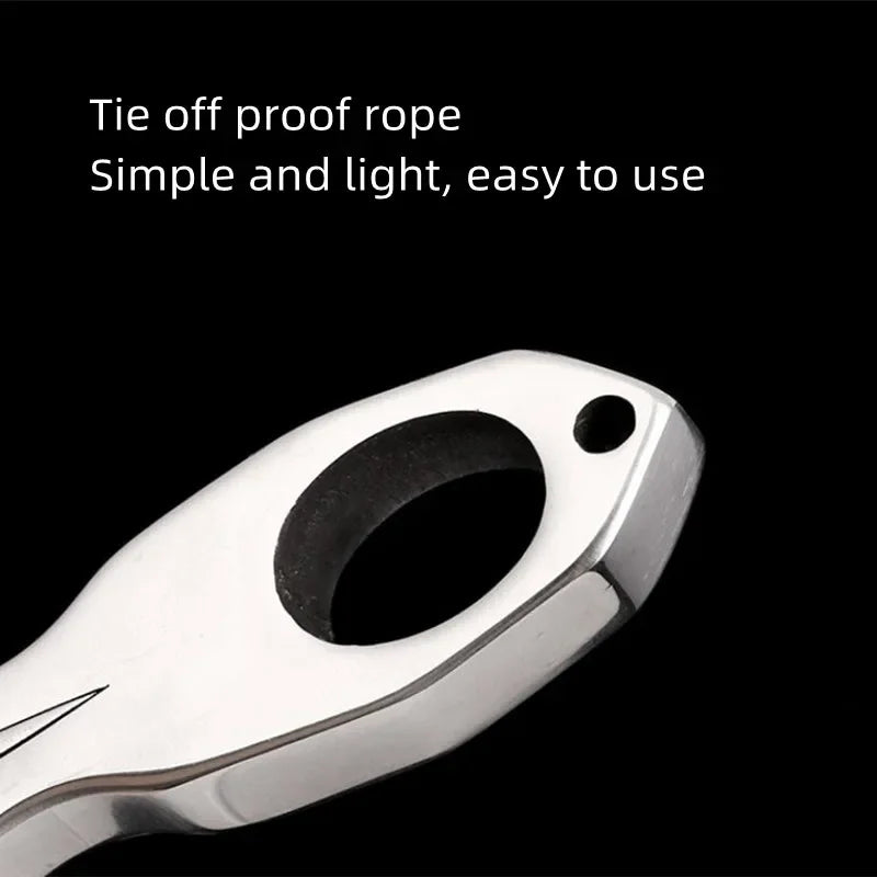 New Stainless Steel CNC Wire-cut Slingshot Exquisitely Carved Patterns High-quality Shooting Catapult Set with Rubber Band