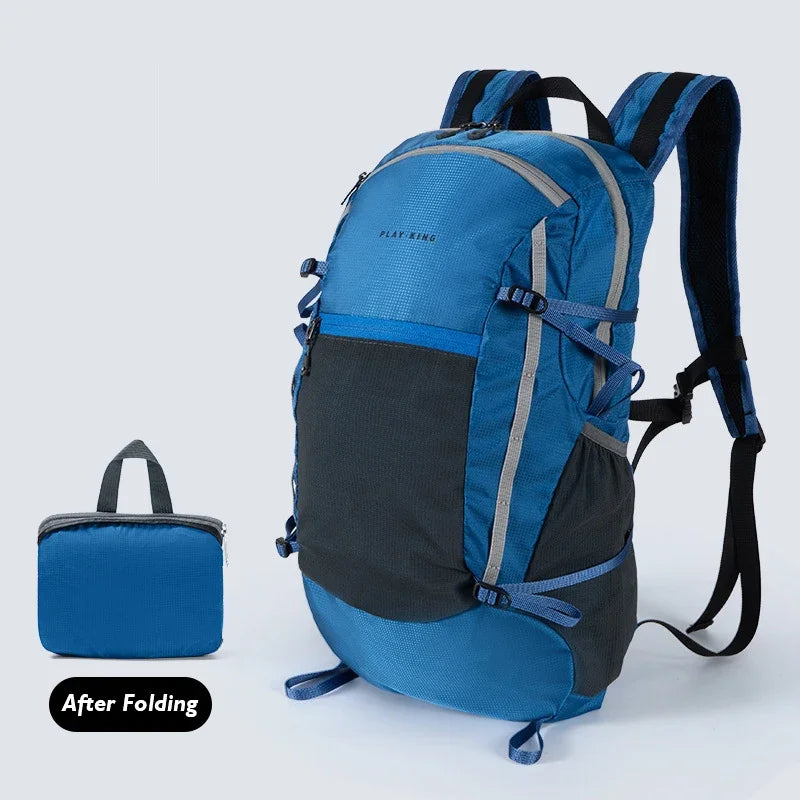 Ultra-light Folding Camping Hiking Backpack Professional Water Repellent Travel Duffle Bags Mountaineering Double Shoulder Bag