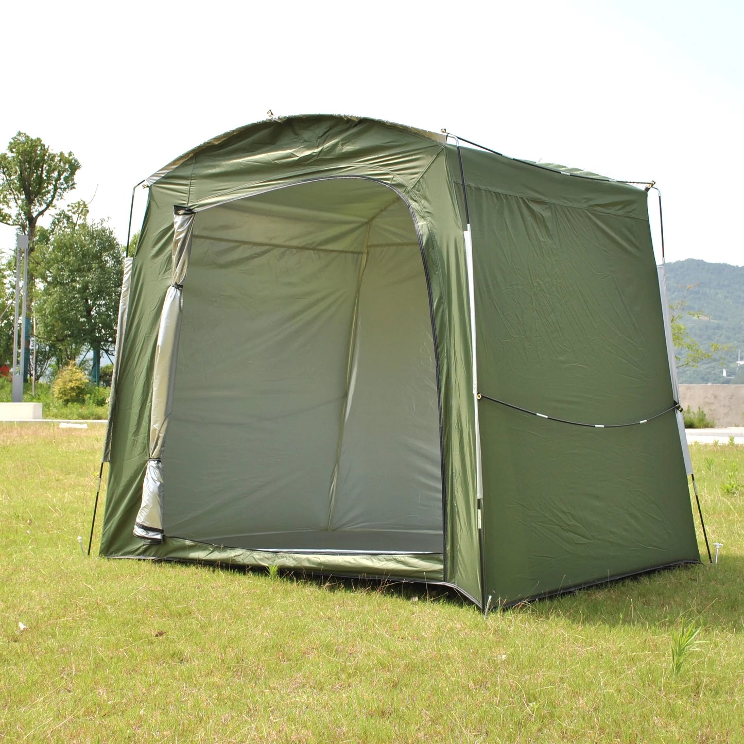 Bike Storage Shed Tent, Oversized Storage Tent for 4 Bikes, Garage/Garden Storage Tent, Waterproof Anti-uv Outdoor Bicycle Cover