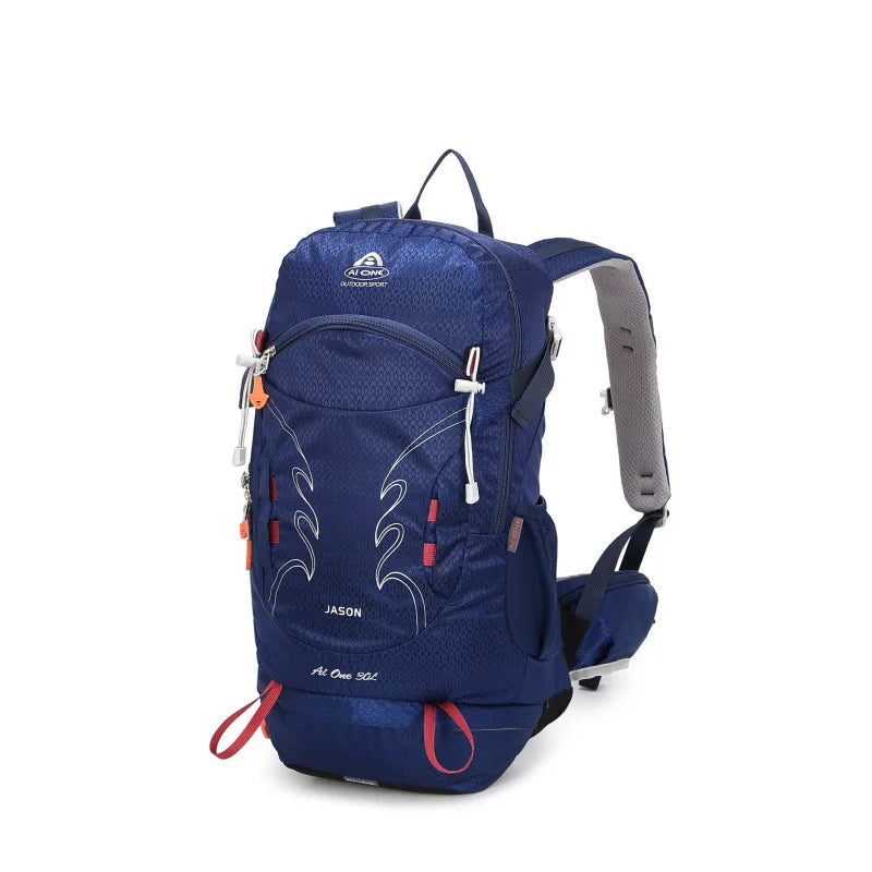 30L Water-Resistant Hiking Backpack for Men Women Breathable Back System Lightweight Daypack for Camping Trekking Outdoor Travel