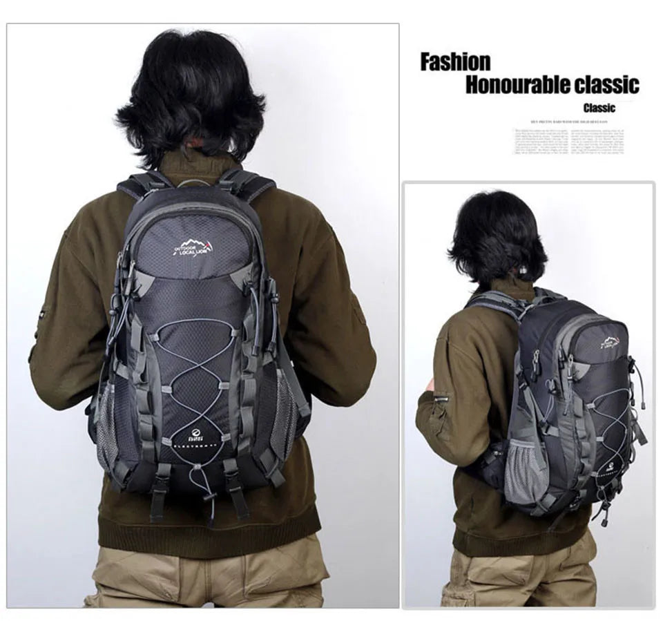 1Pcs Outdoor Sport Bag LOCAL LION 40L Backpacks Travel Bag Men Waterproof Rucksack Backpack