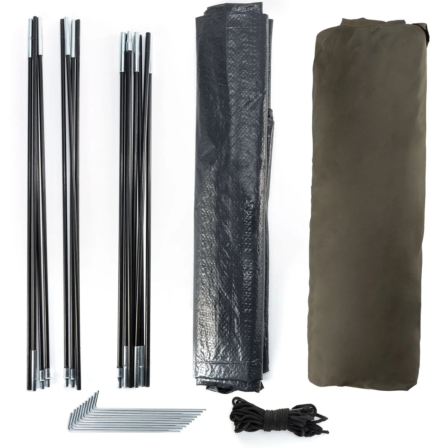 1-2 Person Carp Fishing Bivvy Shelter Tent for Outdoor Camping Hunting Travel Adventure Quick Erect Waterproof Rainproof Green