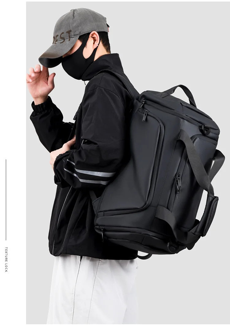 Golf Boston Bag Golf Clothing Travel Bag Large-capacity Business Backpack Multi-functional Sports Fitness Wet and Dry Separation