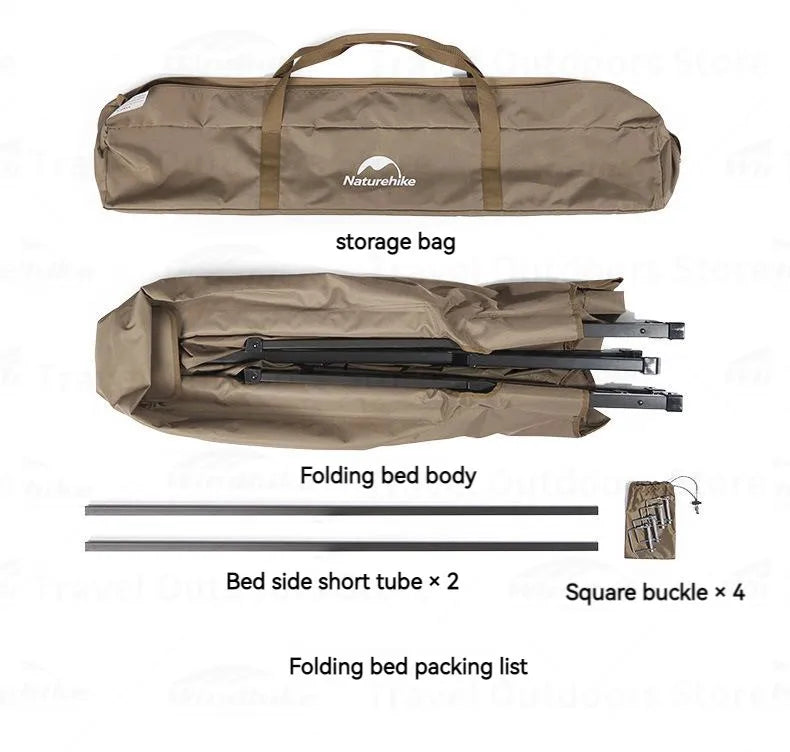 Naturehike A-Type Automatic Tent 1-2P Get Off The Ground Riverside Fishing One Touch Tent Quick Open Camping Bed Tent Waterproof