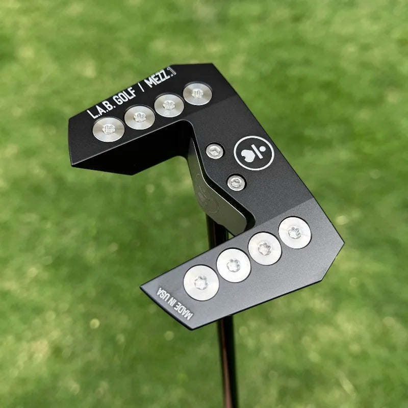 Automatic Balance left handed Golf Big Black Fire Golf putter MEZZ.1 Club pace return putter