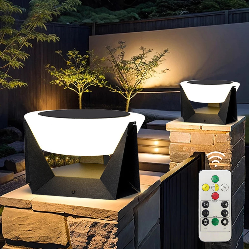 Solar outdoor waterproof lawn light. Zero electricity bill. Landscape lights suitable for gardens, parks, courtyards, and square