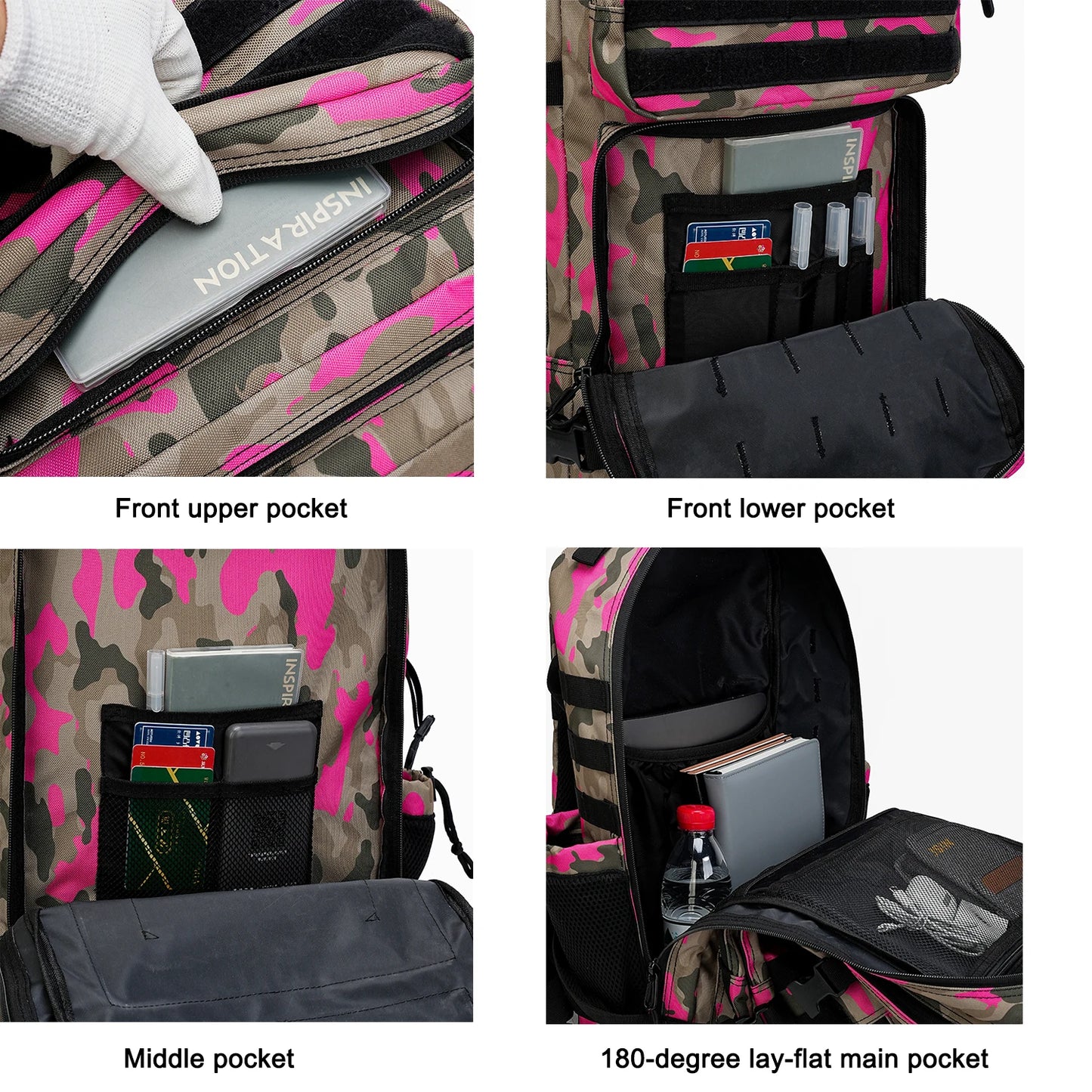 30L 45L Tactical 3P Backpack Bag 3 Days Assault Outdoor Backpack Waterproof Climbing Rucksack Camping Hiking Hunting Mochila Bag