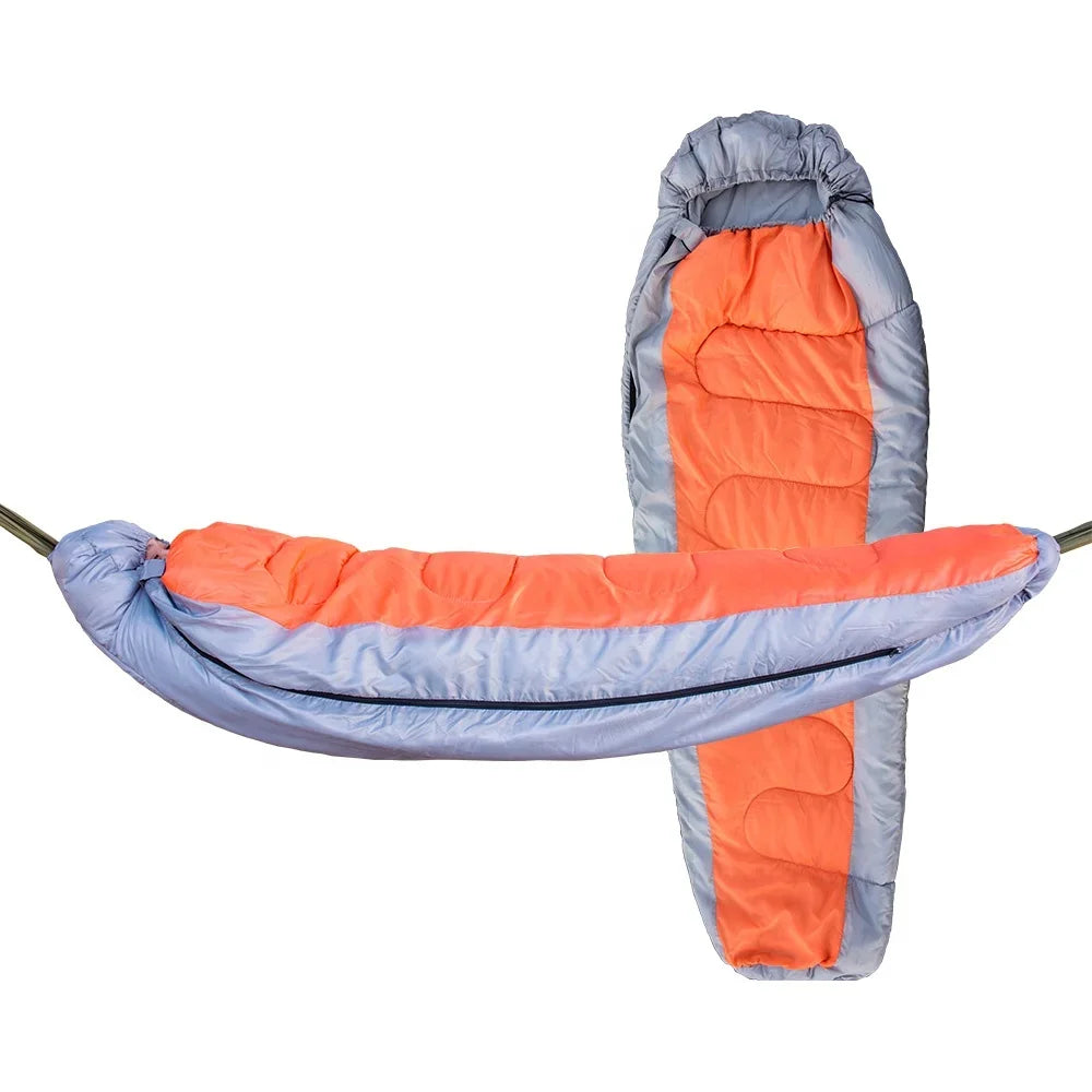 All Seasons Available 2 in 1 Outdoor Hammock Sleeping Bag Envelope Style for Camping