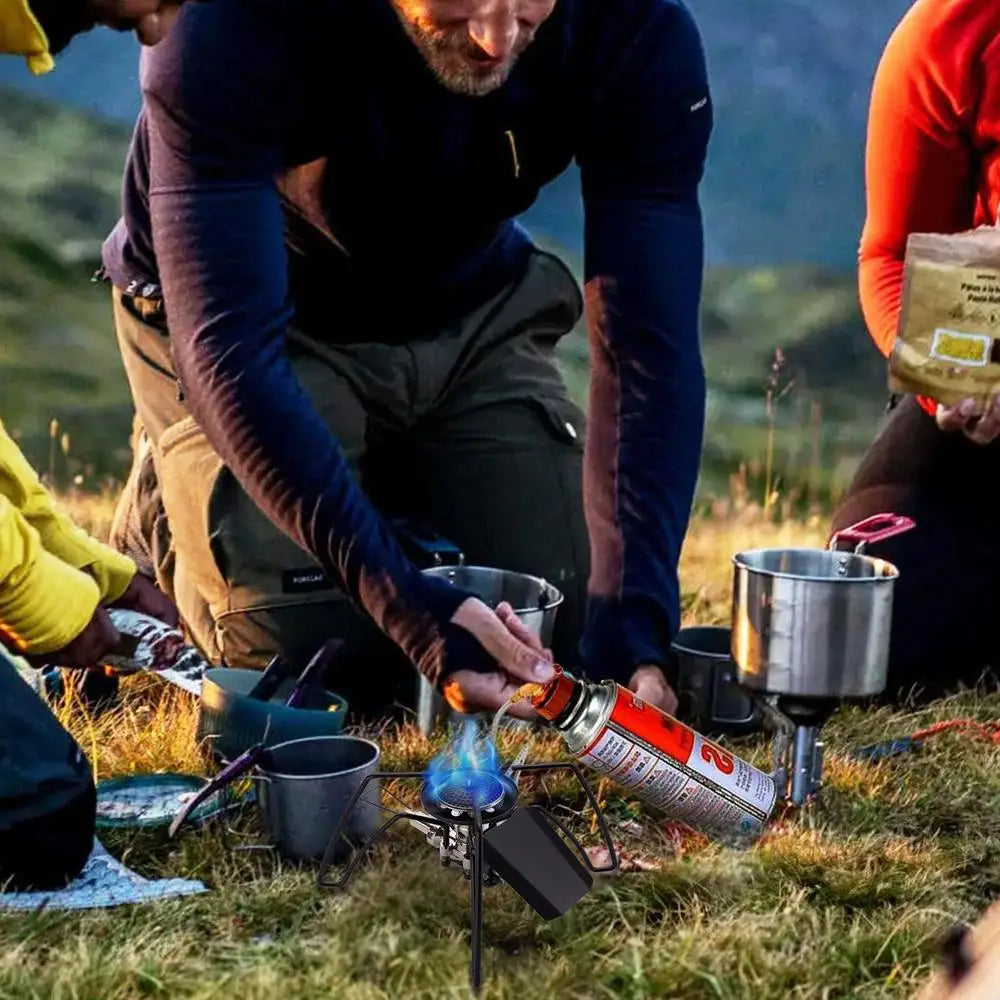 ST-310 Spider Folding Card Stove 2900W High-power Outdoor Portable Stainless Steel Stove For Camping Picnic BBQ Gas Stove