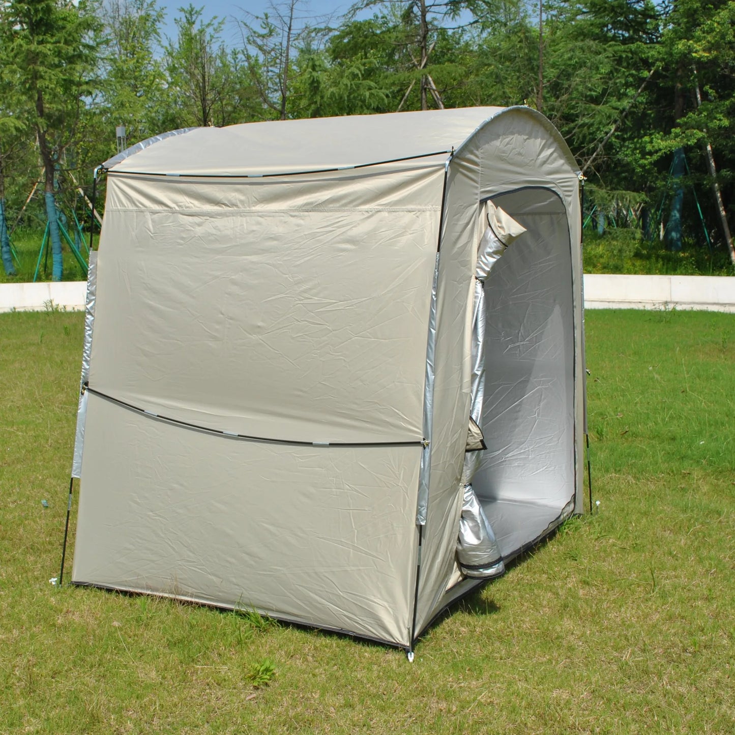 Bike Storage Shed Tent, Oversized Storage Tent for 4 Bikes, Garage/Garden Storage Tent, Waterproof Anti-uv Outdoor Bicycle Cover