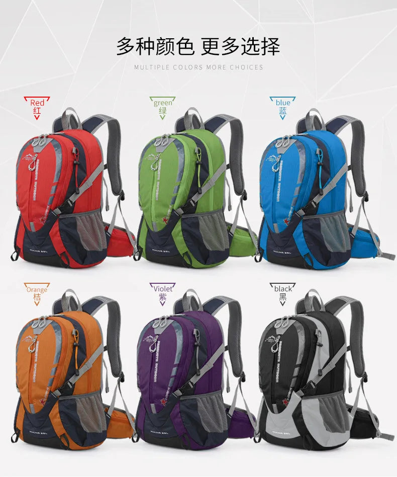 Rainproof Backpack,Outdoor Hiking And Mountain Climbing, Large Capacity, 25l, B228