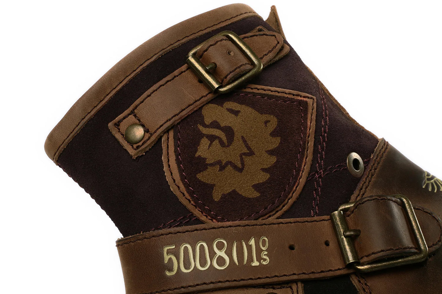 2025 New In Men Boots Luxury Handmade Men Ankle Boots Metal Buckle Zipper Motorcycle Boots Outdoor Plus Size 39-48 Punk Bottines