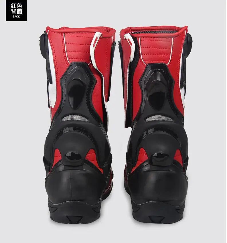 Riding Tribe Motorcycle Riding Shoes Summer Off-road Road Racing Long Boots Knight Anti-drop Motorcycle Shoes Men racing shoes