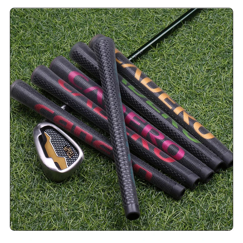 10 Golf Grips/set CADERO 2X2 AIR NER Crystal Standard Golf Club Grips 6-color Blend Available for Shock Absorption and Non-slip