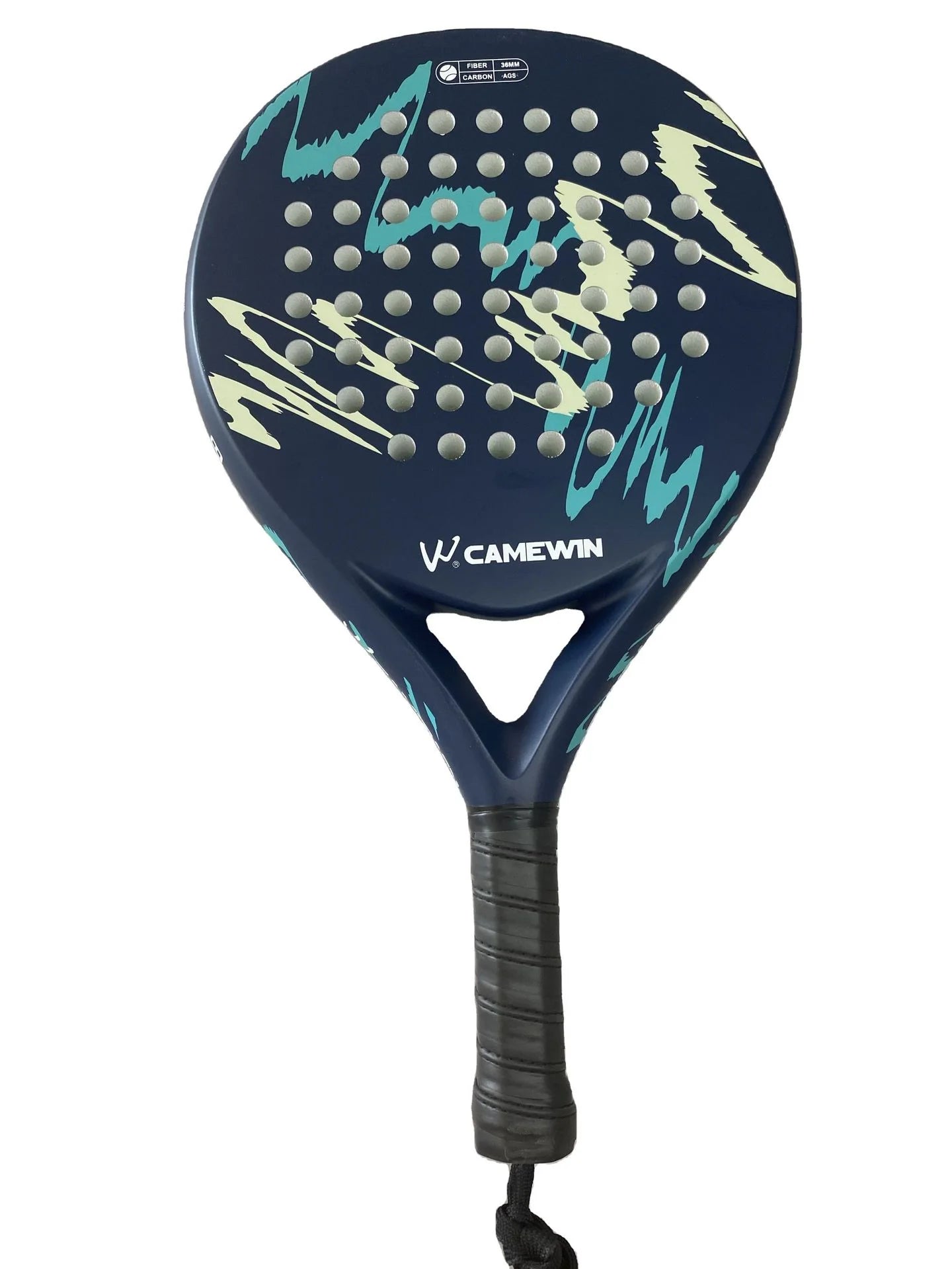Professional Padel Tennis Racket Da Pai Mian Carbon Composite Materials Breathable Non-slip Comfortable Grip Sports Racquet