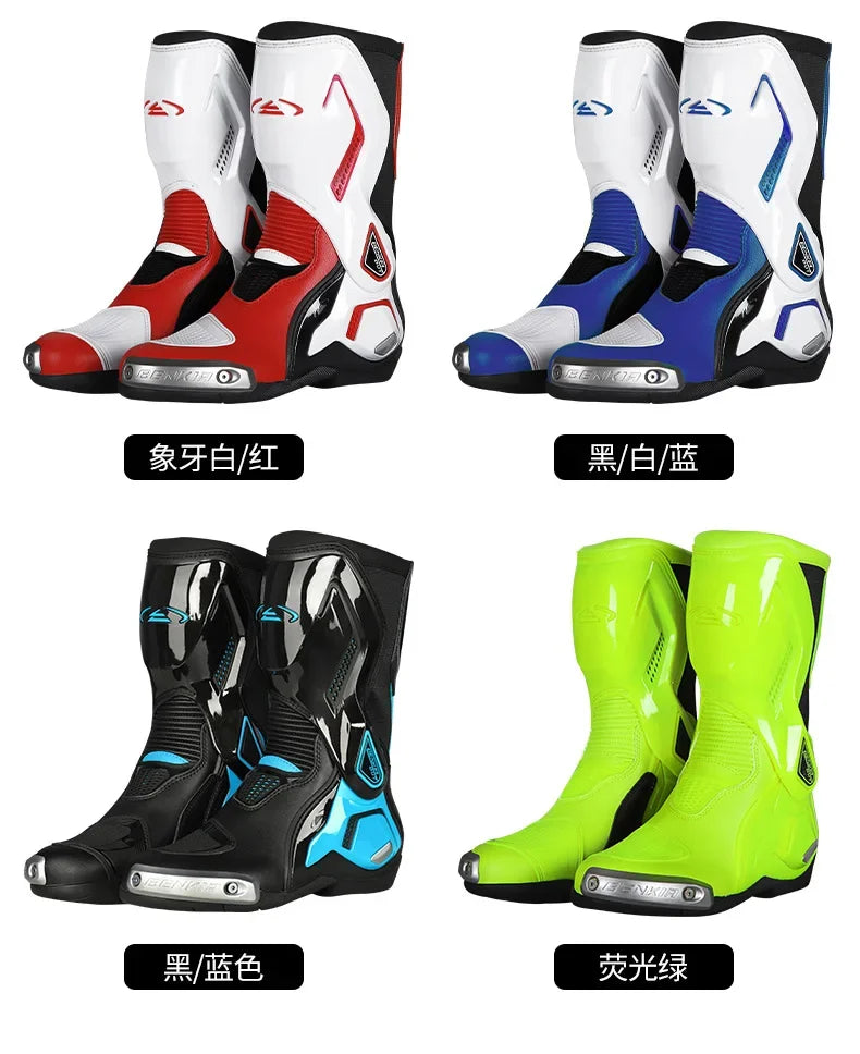 Motorcycle Shoes Childrens Boots Moto Bombre 35-38 Size Knight Shoes Women's style Riding Boots Fall Prevention Off Road Racing