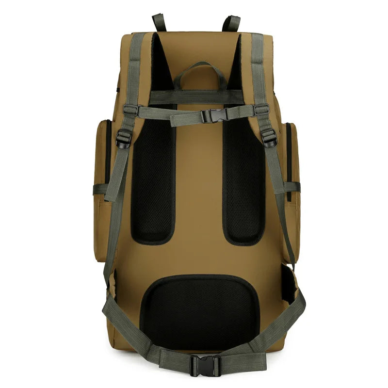 130L Large Capacity Mountaineering Bag Suitable  Outdoor Travel Camping Climbing Adventure Multifunctional Waterproof  Backpack
