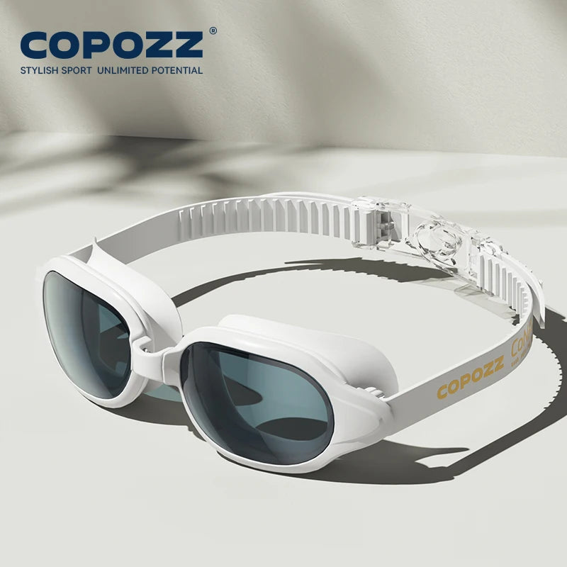 COPOZZ Myopia Swimming Goggles Male Female Adult Swim Goggle CoNANO Imported Anti Fog Pool Swimming Glasses Eyewear -1.5 to -7