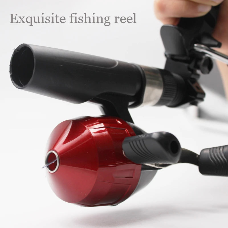 Powerful Fishing Slingsshot with Wrist Rest Outdoor Hunting All-metal Material Sling Shot Large Catapult for Fishings and Ball