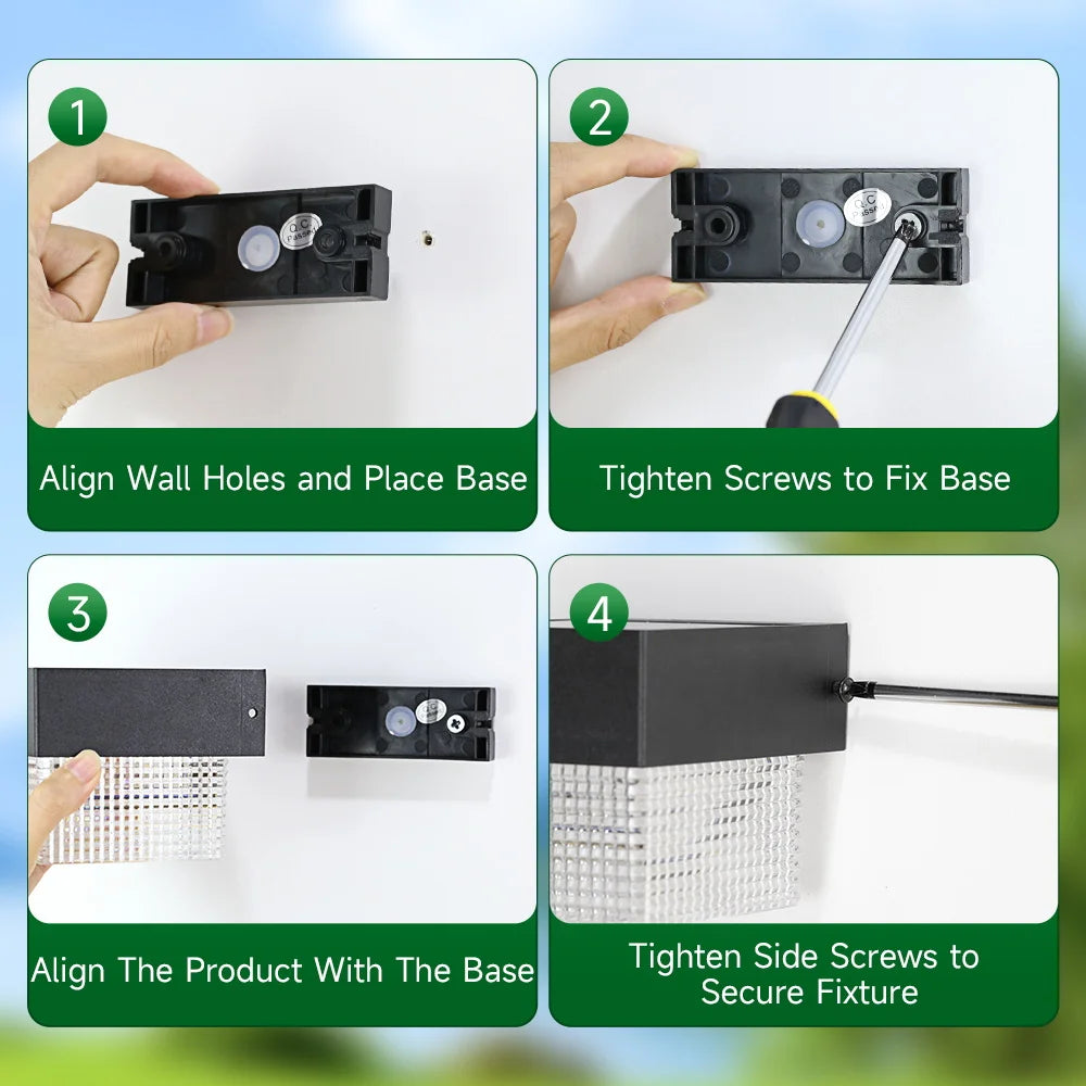 Solar Wall Lamp Outdoor Warm Light Waterproof Up And Down Luminous Lighting Balcony Yard Garden Decoration Lights Exterior Wall