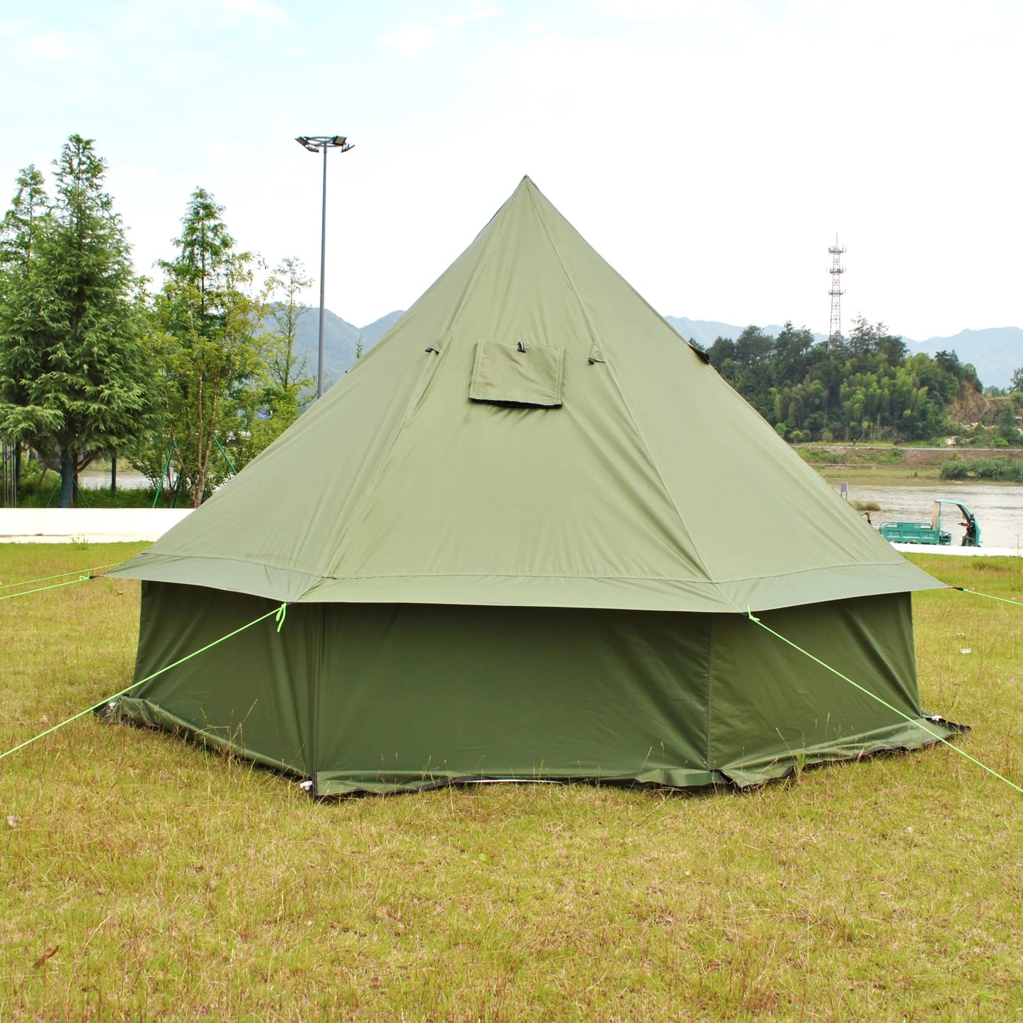 Regatta Mongolian Bell Tent - W/StoveJack, Waterproof, 4 Season Luxury Camping and Glamping Yurt Tent Outdoor