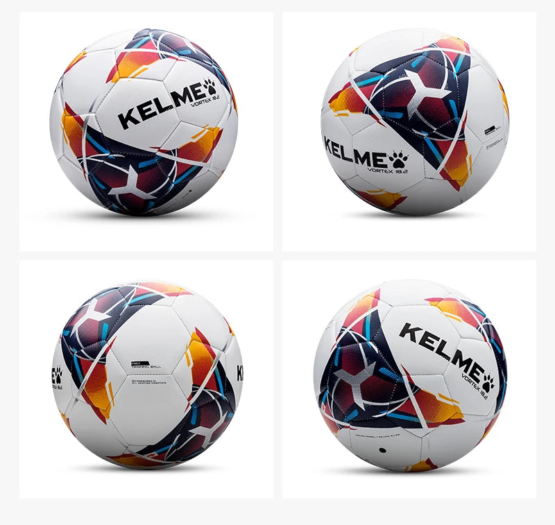 KELME Professional Football Soccer Ball TPU Size 3 Size 4 Size 5 Red Green Goal Team Match Training Balls Machine Sewing 9886130
