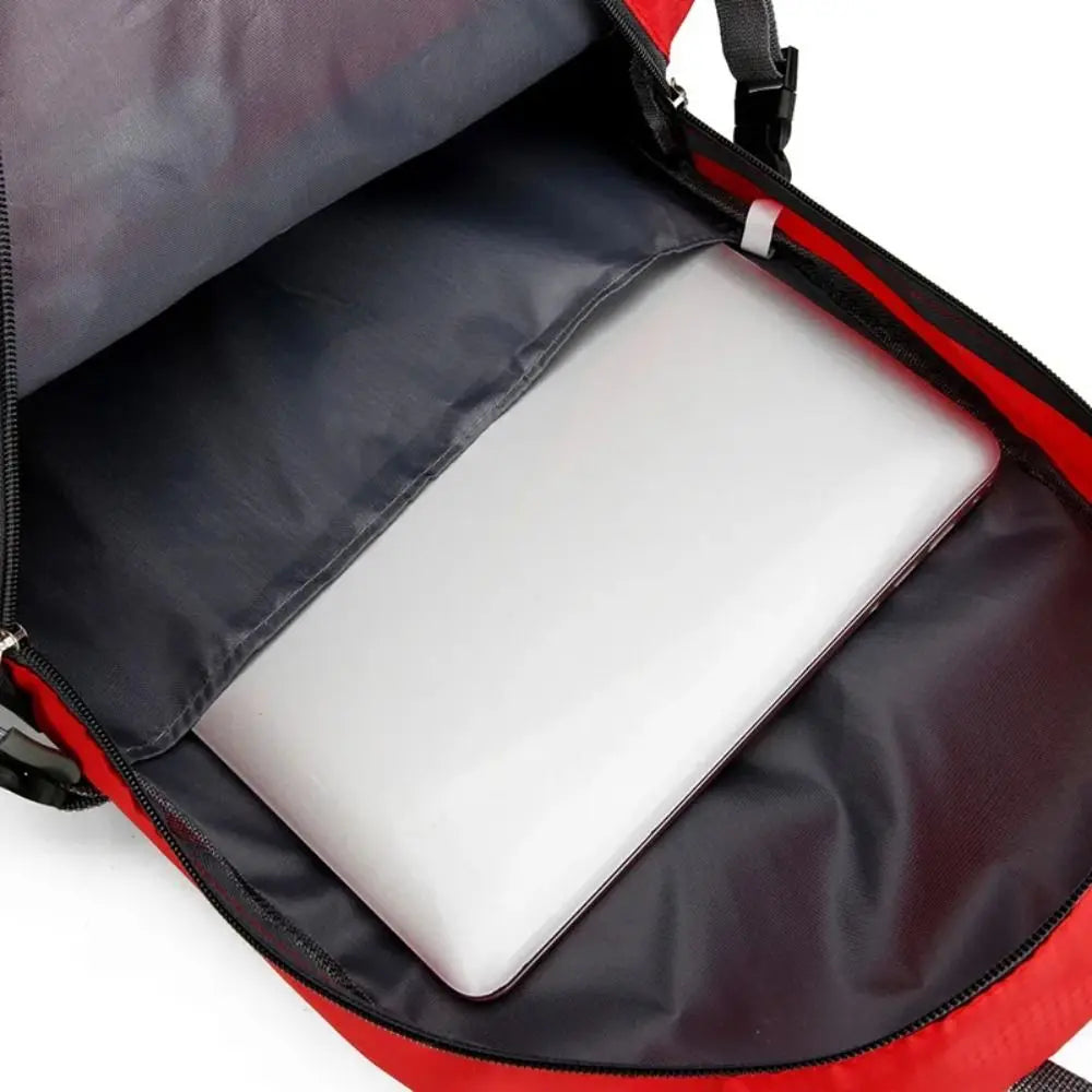 Waterproof Mountaineering Bag Large Capacity Wear-Resistant Outdoor Bags Lightweight Oxford Men Backpack Outdoor Travel