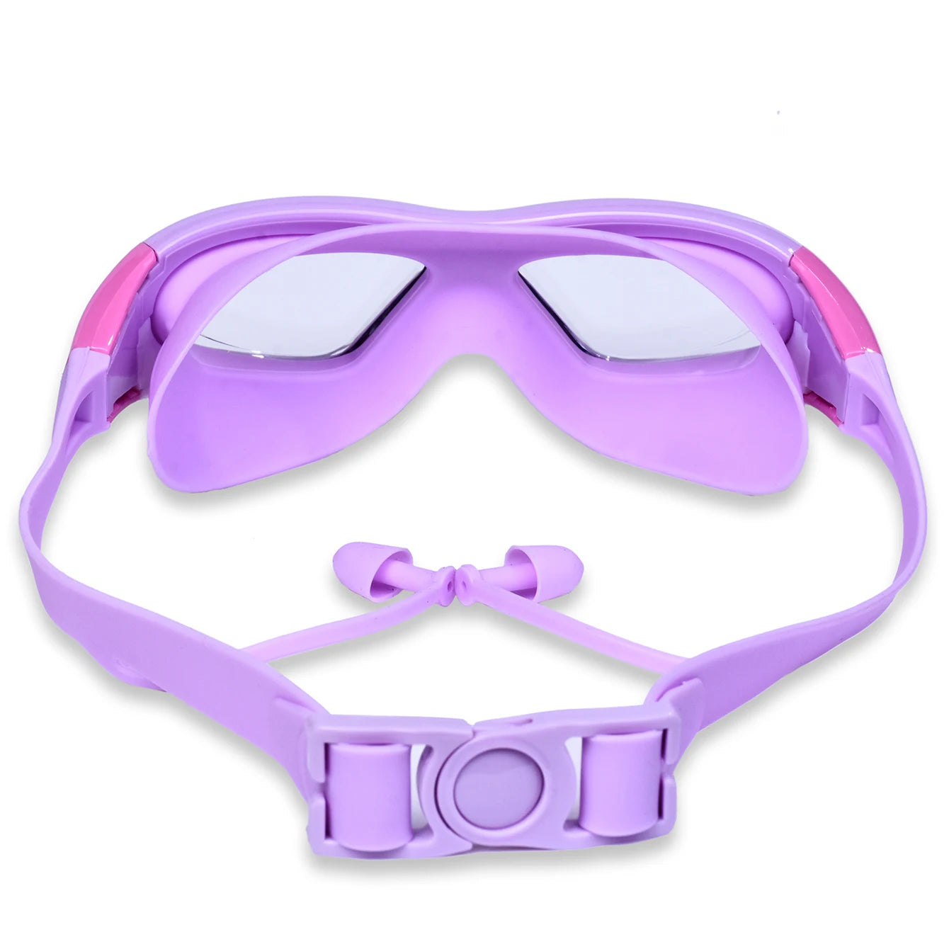 High-definition Children Swimming Goggles For Boys And Girls Anti-fog Swimming Goggles Large-frame Goggles Comfortable Silic