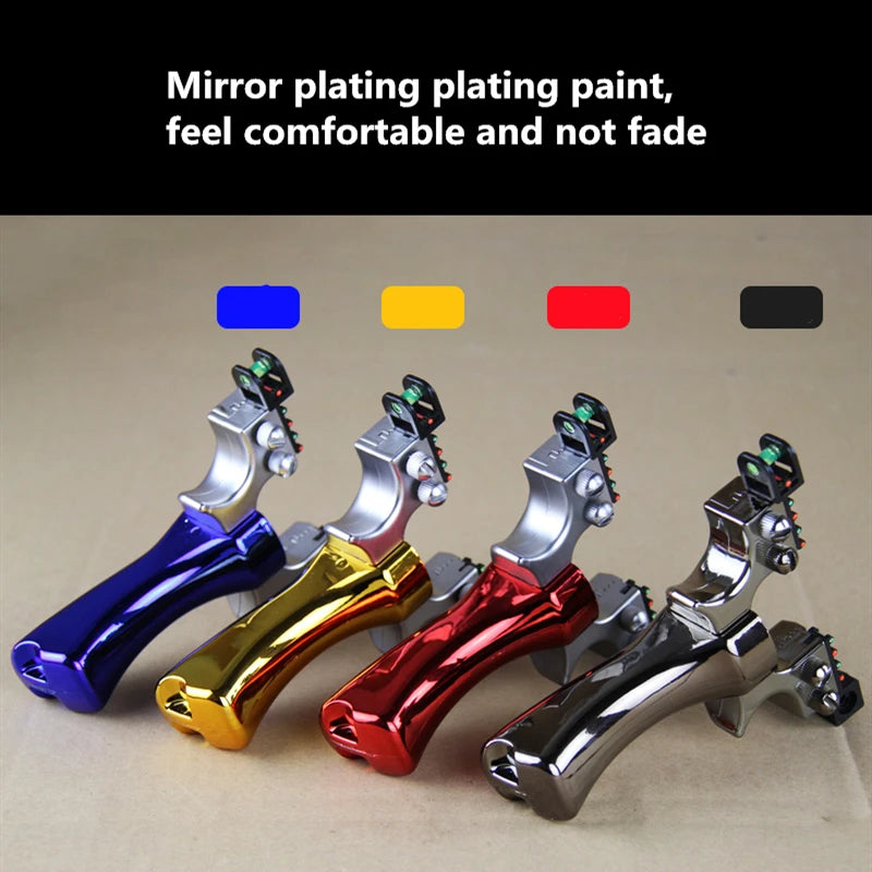 High Precision Slingshot with Laser Spirit Level Fast Press Bow Catapult Outdoor Sports Hunting Accessories Sling Shot Рогатка