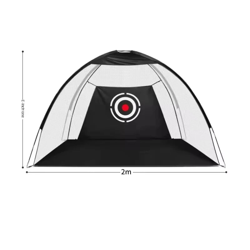 PGM Brand Golf Hitting Cage Indoor 2M 3M Golf Practice Net Tent Garden Grassland Golf Training Equipment Mesh Mat Outdoor Swing