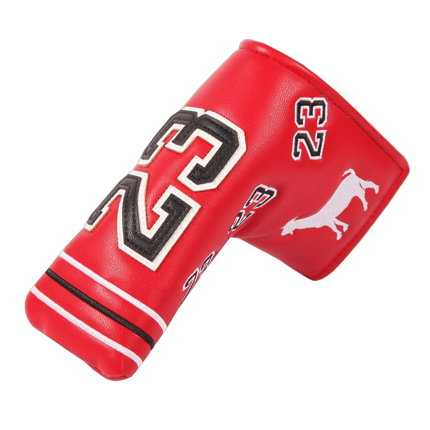Blade Covers golf putter blade cover White Golf Putter Cover Headcover Closure for Blade Golf Putter