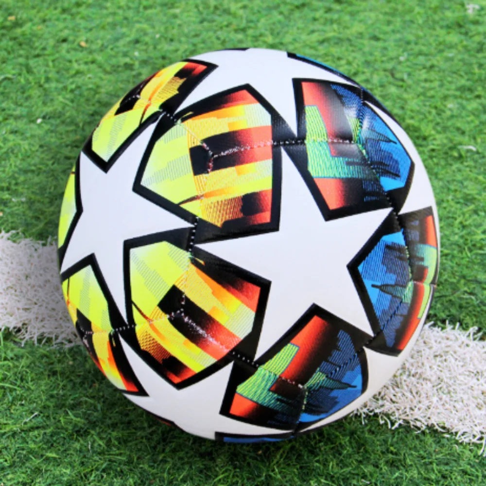 High Quality Standard Size 5 Soccer Ball Professional Seamless League Match Balls PU Material Children's Football School