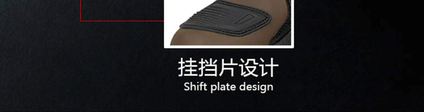 Knight Shoes Wear Resistant Highway Boots Deodorization Motorcycle Riding Shoes Cushioning  Off Road Racing Boots  Waterproof