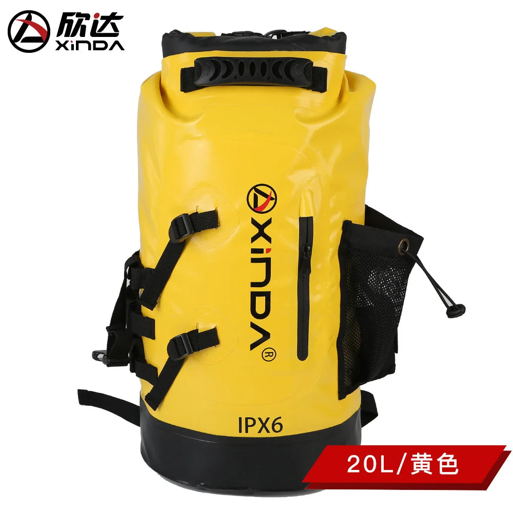 Waterproof backpack for mountaineering and tourism, outdoor mountaineering bag, for the river, p761