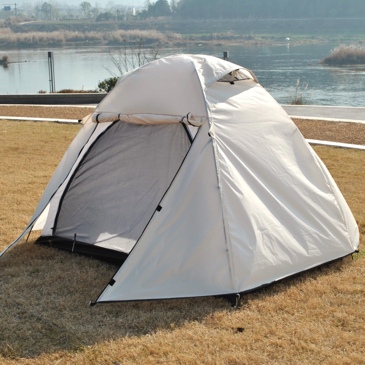 Waterproof Backpacking Tent 2 Person Lightweight Camping Tents 2 People Hiking Tents,4 Season Double Layer Outdoor Tent