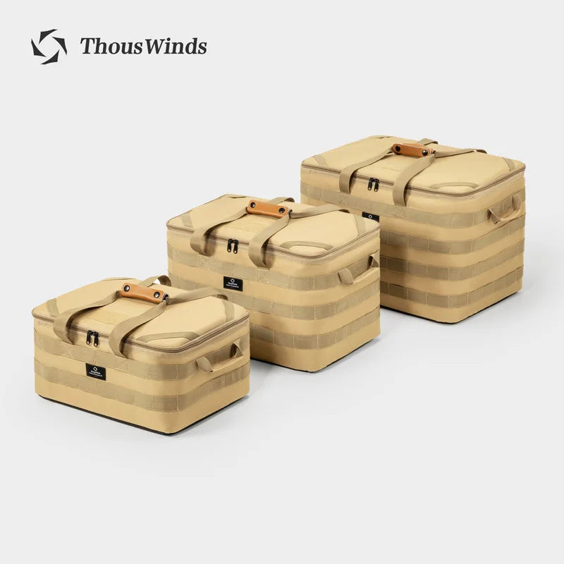 Thous Winds Outdoor Camping Storage Bag Meal Bag Large Storage Lamp Cookware Tableware Bag Picnic Travel Camp Bag Supplies