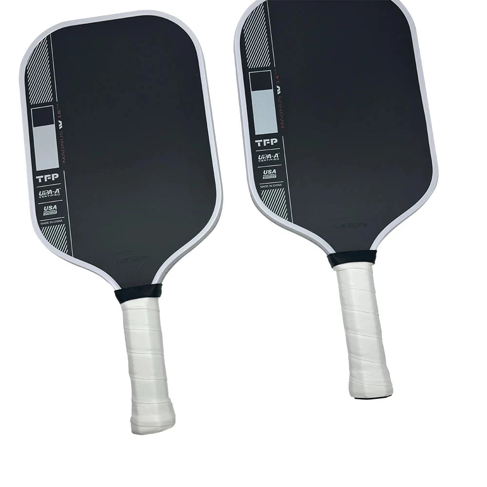 New Magnus Pro IV TYSON MCGUFFIN TFP Foam 14mm 16mm Thickness GEN4 Core Thermoforming Toray T700 Carbon Fiber Pickleball Paddles