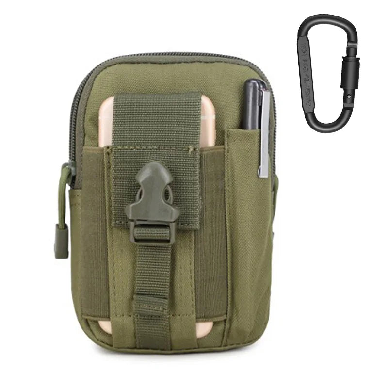 Waist Phone Leather Case Waist Belt Bag Universal Outdoor Smartphone Tool Leather Case Pocket for Travel Hiking  Mountaineering