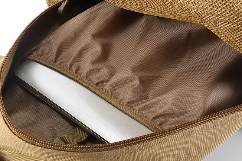 Outdoor Militar Tactical 25L Nylon Oxford Cloth Waterproof Both Shoulders Backpack Unisex Hiking Travel Camping Climbing Package