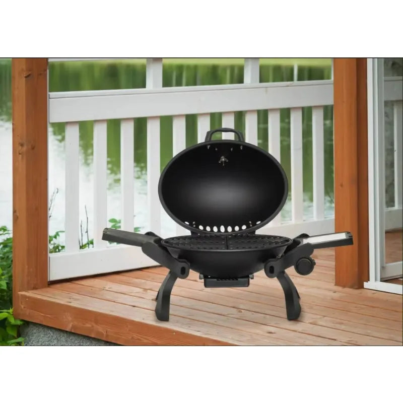 New BBQ Grills Propane Outdoor Gas New Style Grill Easy Moving Outdoor Gas Grill Portable for Camping Cooking Single Burner
