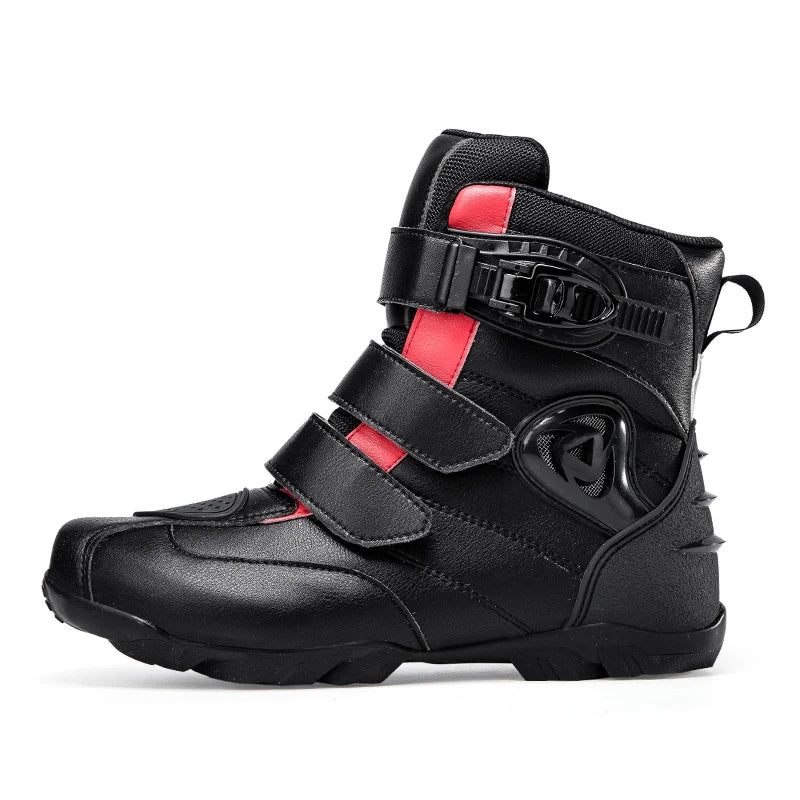 Motorcycle Riding Shoes Breathable Motorcross Off-road Short Boots Man Women Rider Motocross Equipment Anti-fall Racing Shoes 47