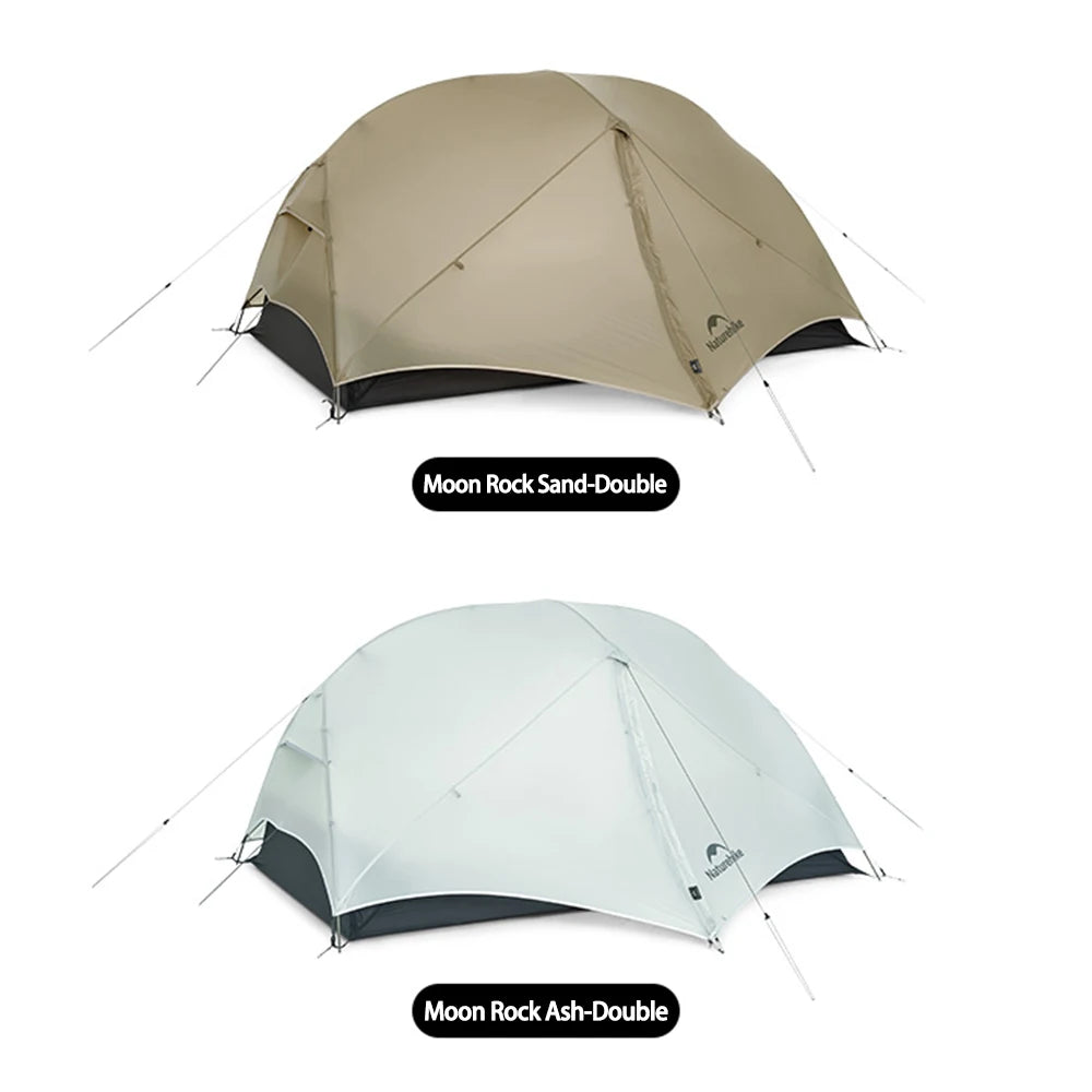 Naturehike Mongar UL 2 Person Backpacking Tent 15D Ultralight Travel Tent Waterproof Hiking Survival Outdoor Camping Tent