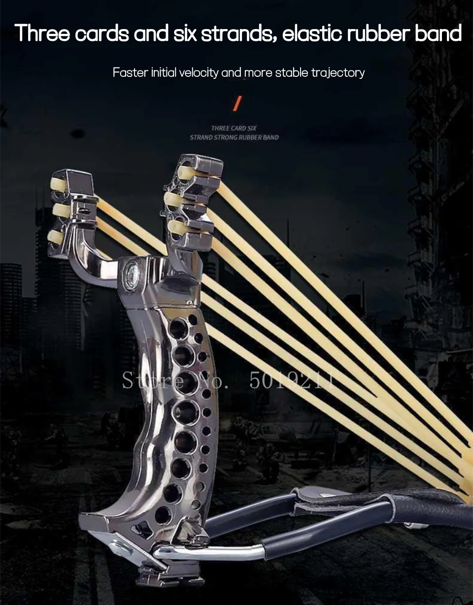 Wrist Rest Assist Slingshot Hunting Resin Slingshot Sling Shot With Rubber Bands Outdoor Hunting Catapult Shooting Steel Balls