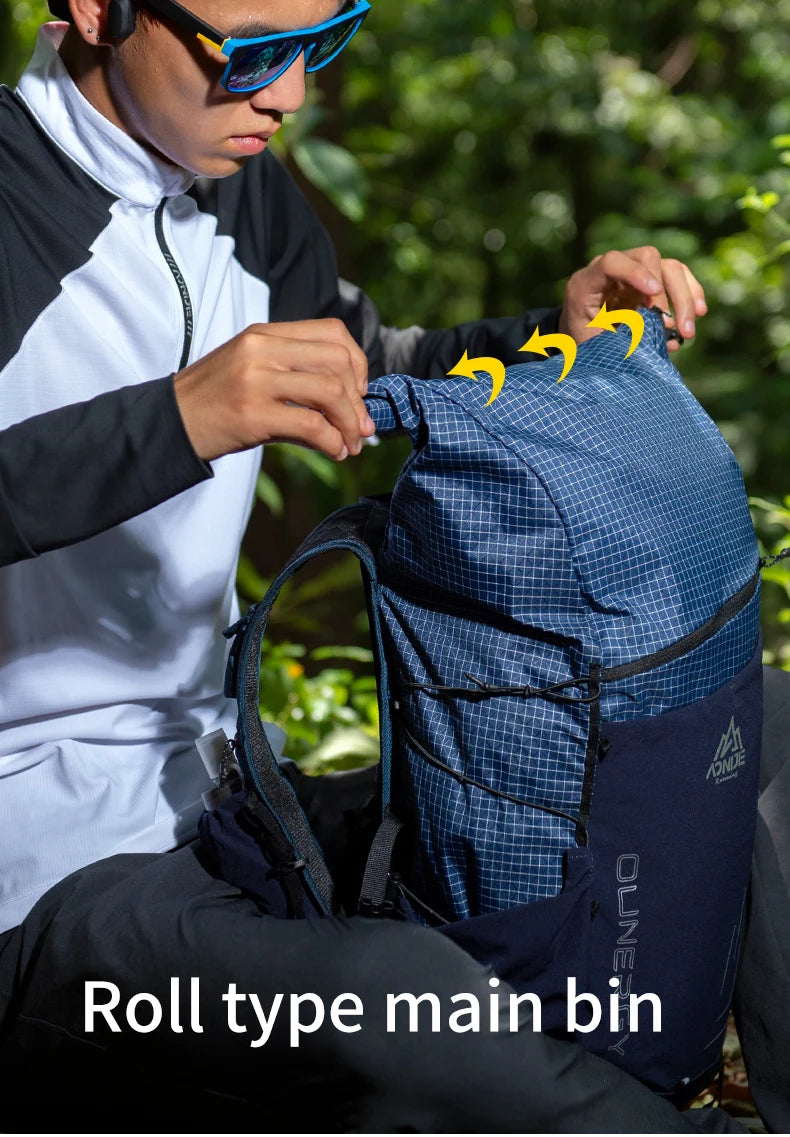 AONIJIE 30L Large Capacity Outdoor Climbing Backpack Camping Daypack Travel Bag For Hiking Trekking Mountaineering