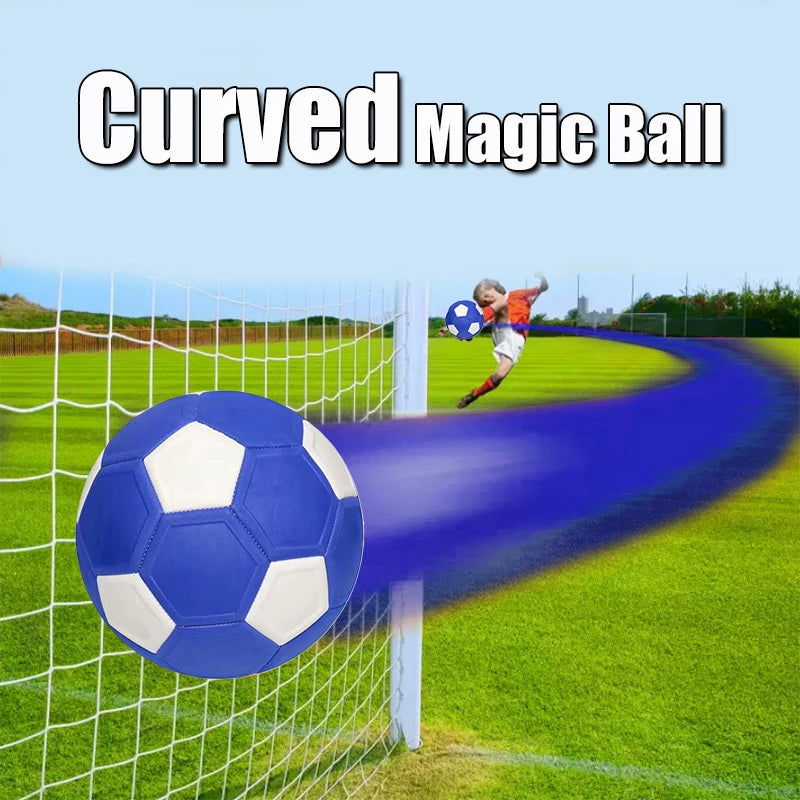 1pc Curve Swerve Soccer Ball Magic Football Toy Great Gift For Children Perfect For Outdoor Game Match Football Training Or Game
